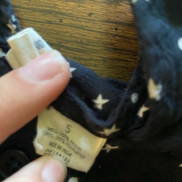 Cute sky and sparrow star night romper - Picture 3 of 4